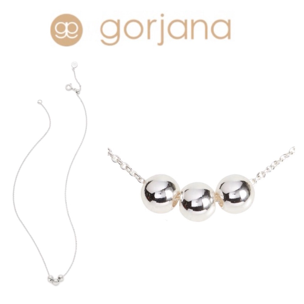 NWT Gorjana Minimalist Bead Necklace